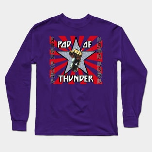 POD OF THUNDER RISING SUN GGRG RED Long Sleeve T-Shirt